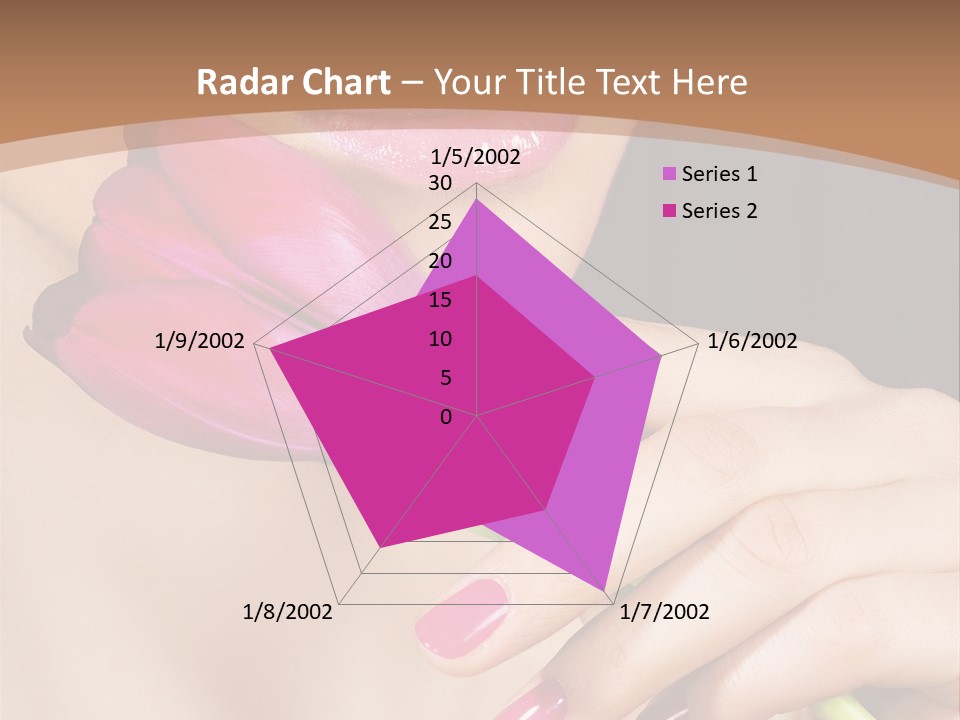 Pink Detail Purple PowerPoint Template