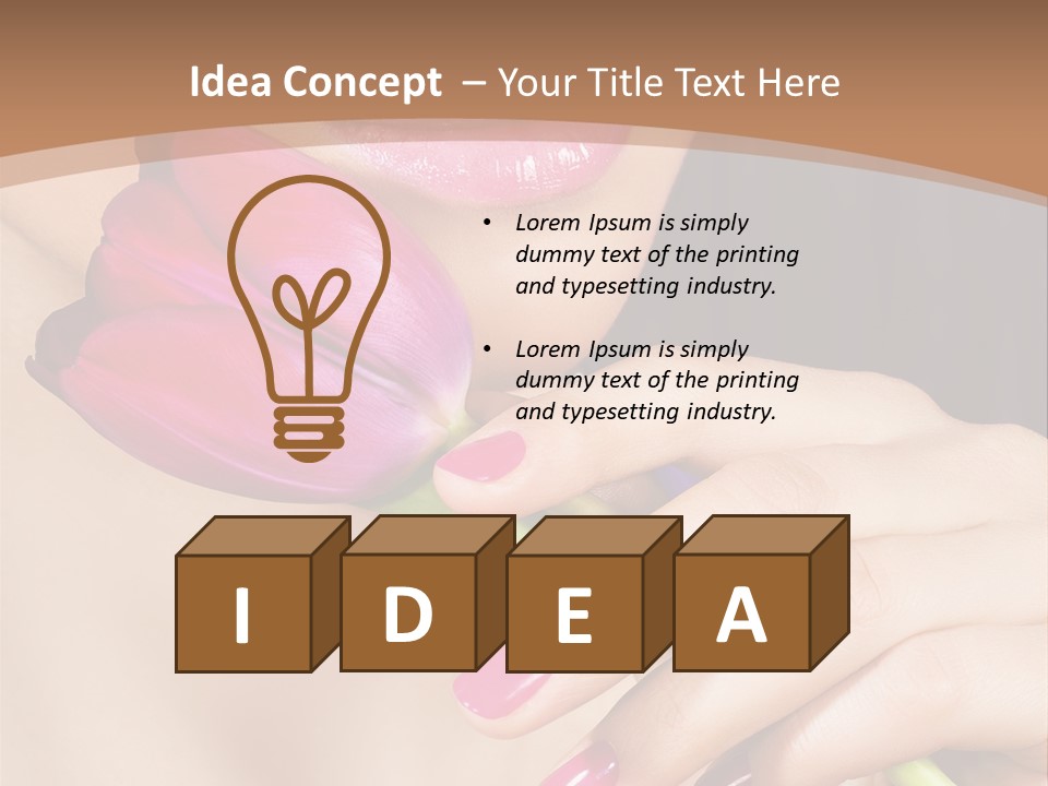 Pink Detail Purple PowerPoint Template