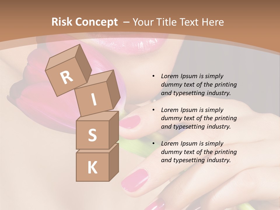 Pink Detail Purple PowerPoint Template