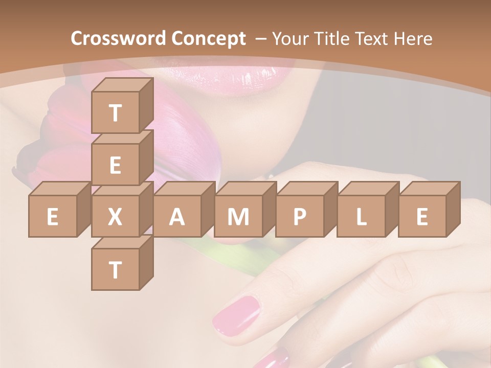 Pink Detail Purple PowerPoint Template