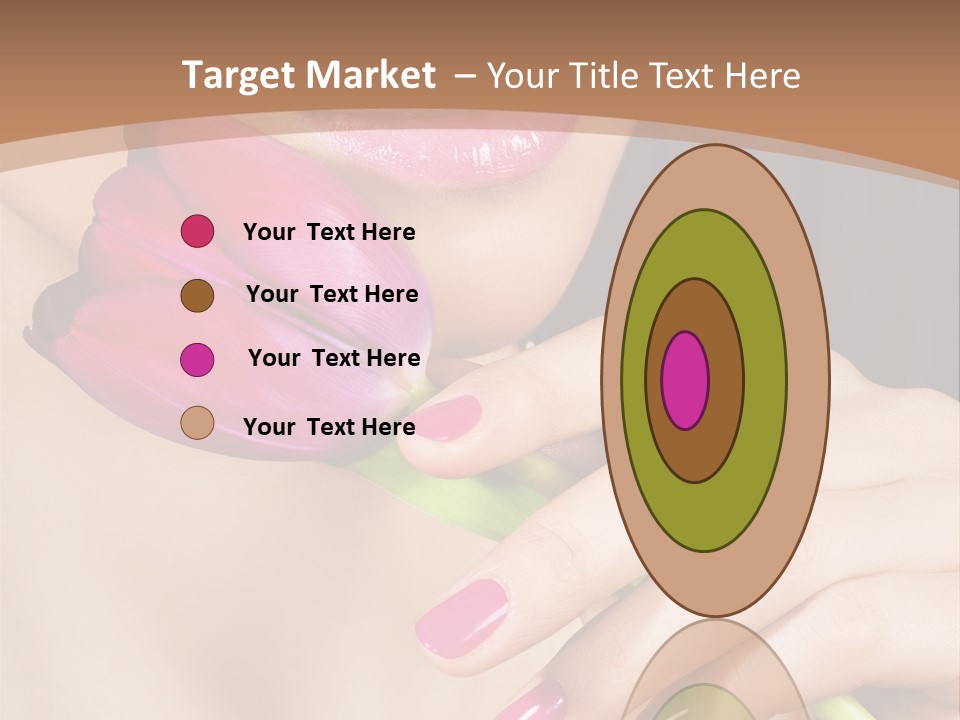 Pink Detail Purple PowerPoint Template