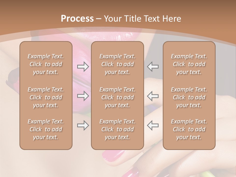 Pink Detail Purple PowerPoint Template