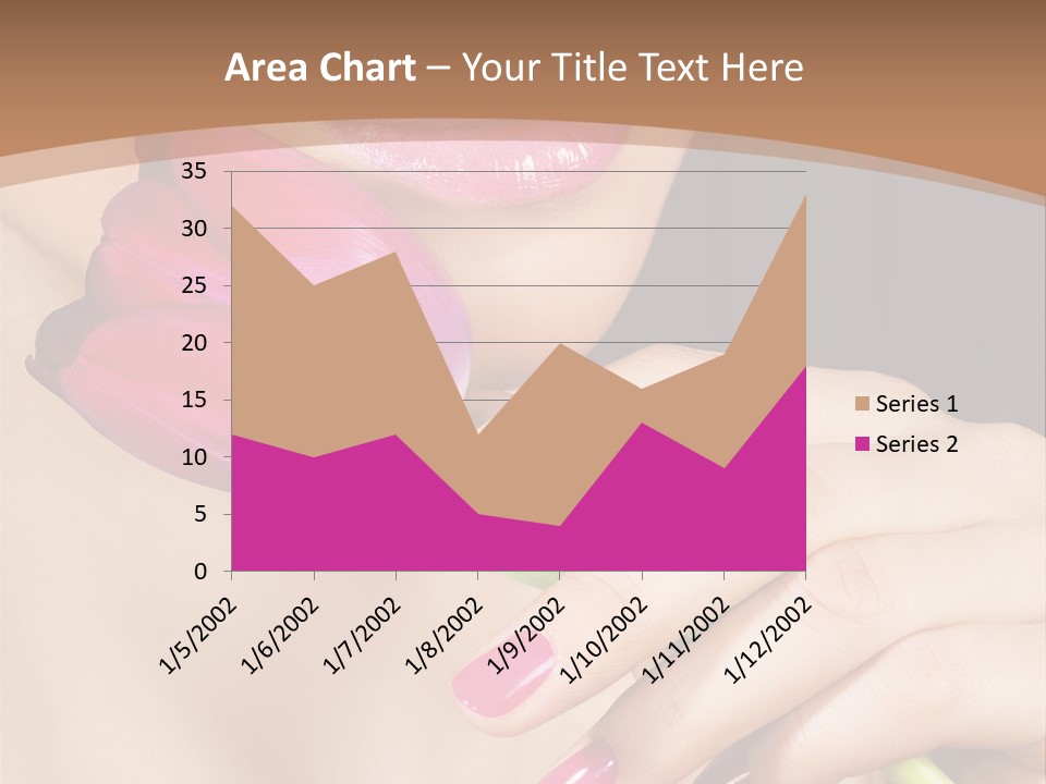 Pink Detail Purple PowerPoint Template