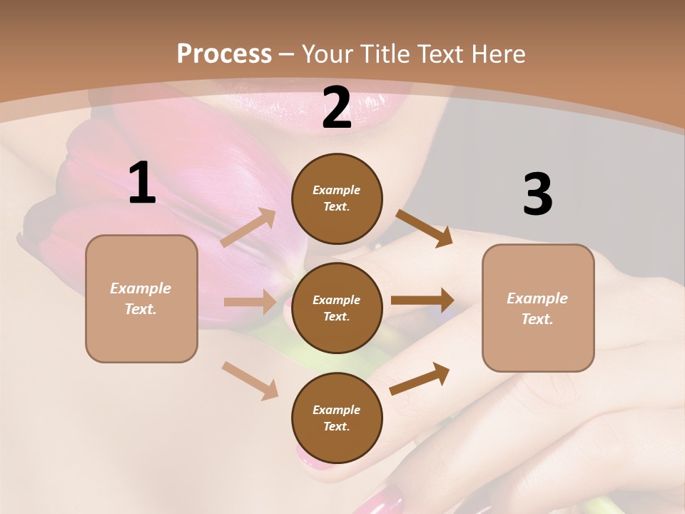 Pink Detail Purple PowerPoint Template