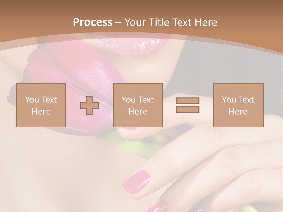 Pink Detail Purple PowerPoint Template