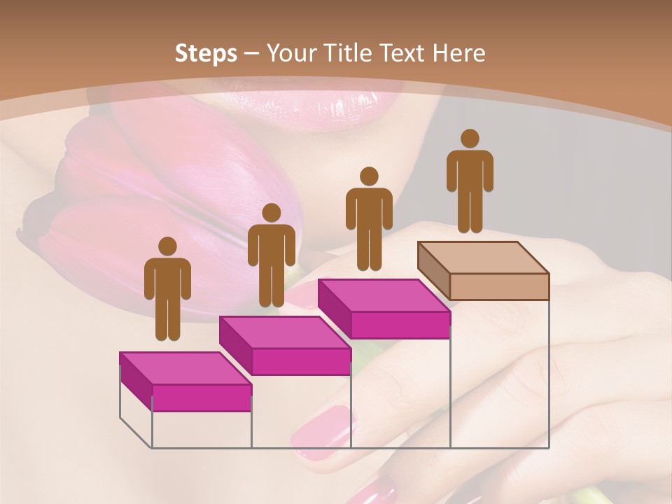 Pink Detail Purple PowerPoint Template