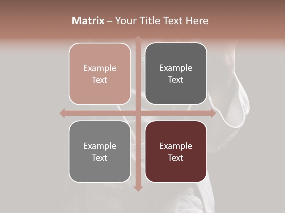 Position White Caucasian PowerPoint Template