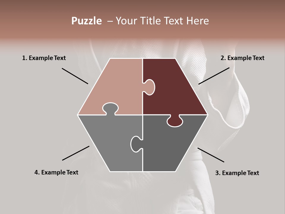 Position White Caucasian PowerPoint Template