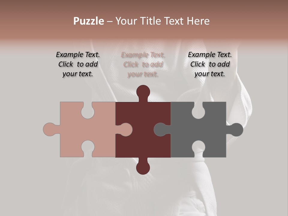 Position White Caucasian PowerPoint Template