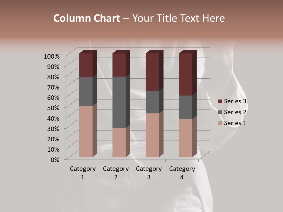 Position White Caucasian PowerPoint Template