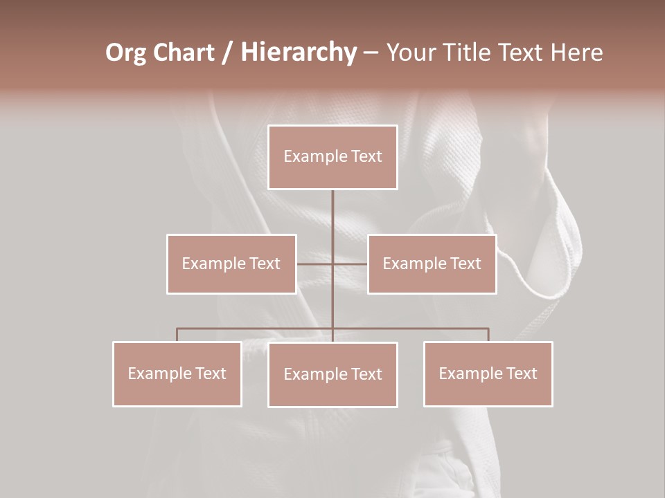 Position White Caucasian PowerPoint Template