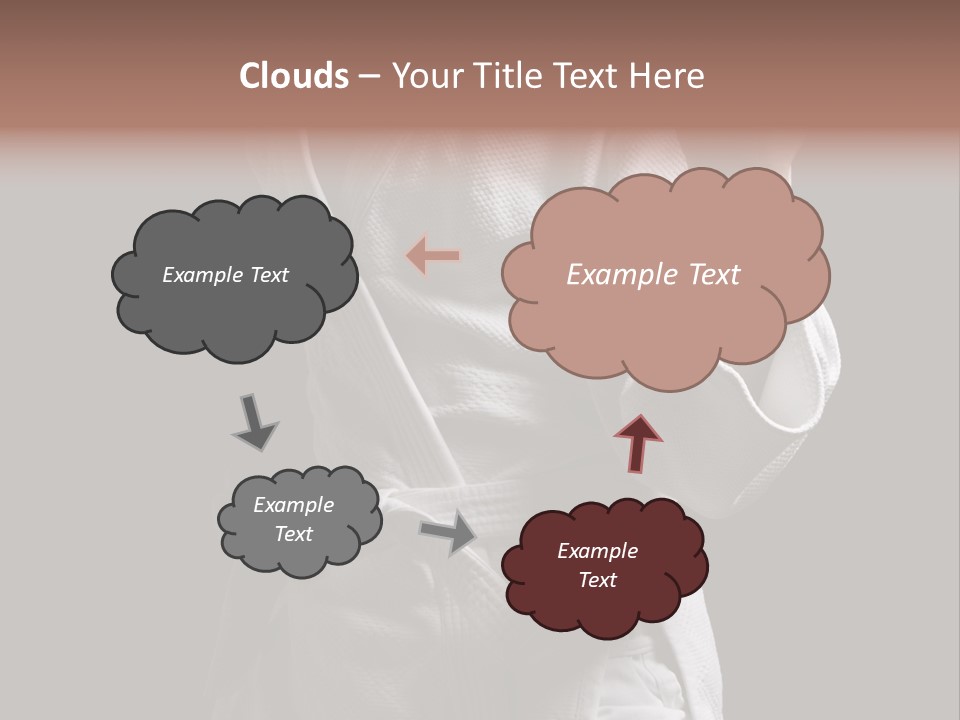 Position White Caucasian PowerPoint Template