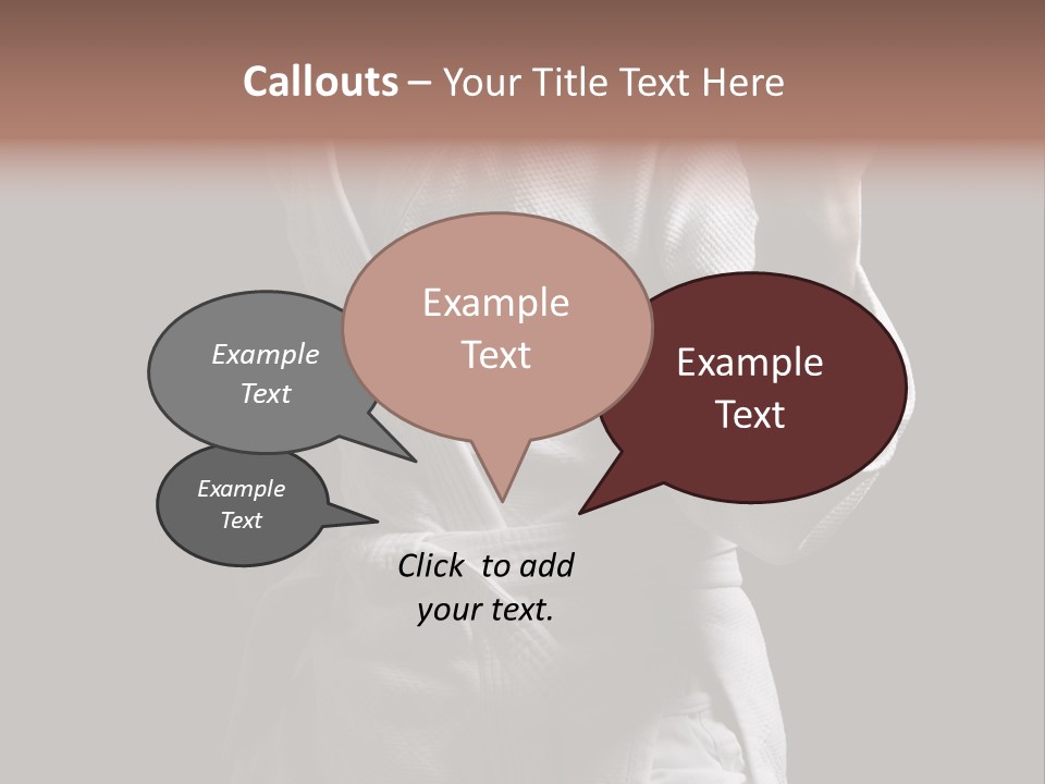 Position White Caucasian PowerPoint Template