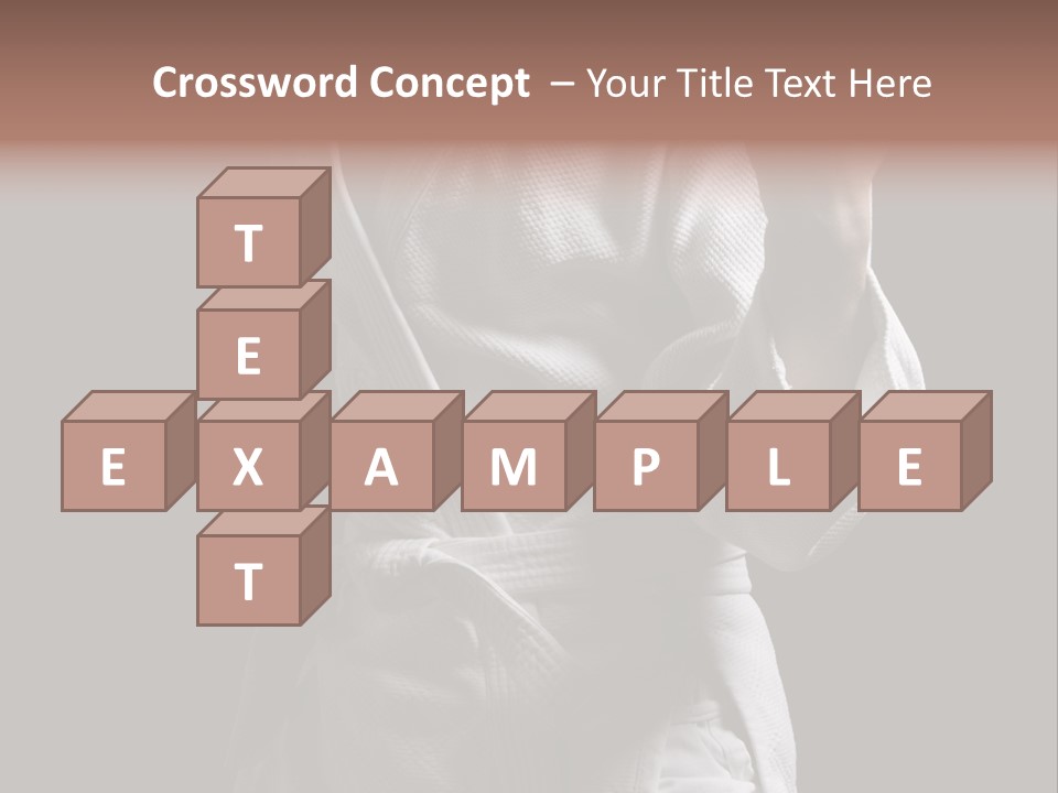 Position White Caucasian PowerPoint Template