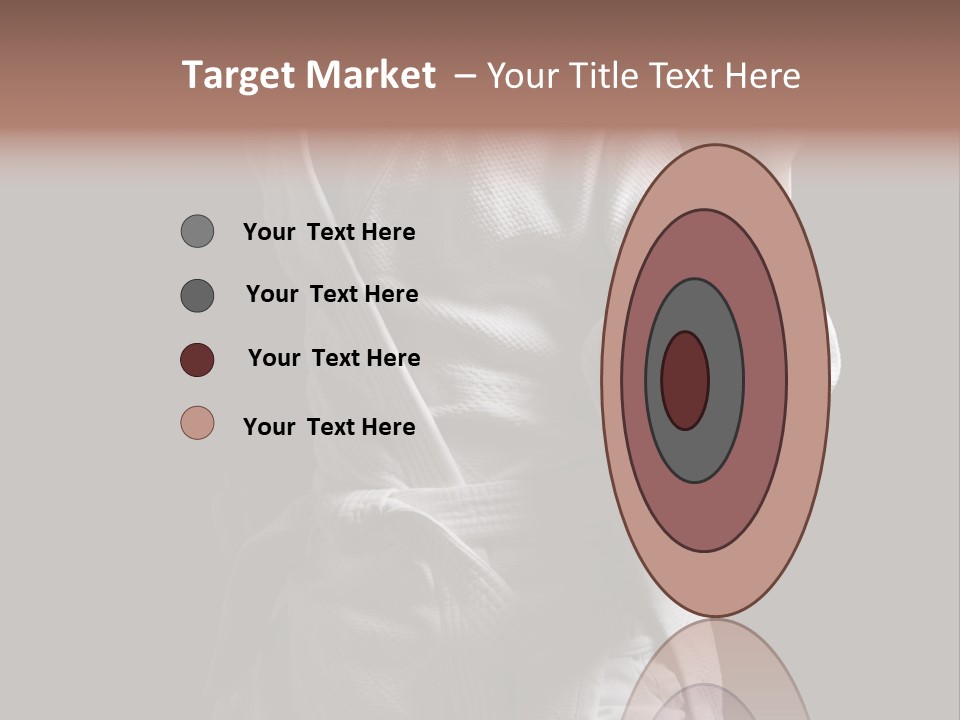 Position White Caucasian PowerPoint Template