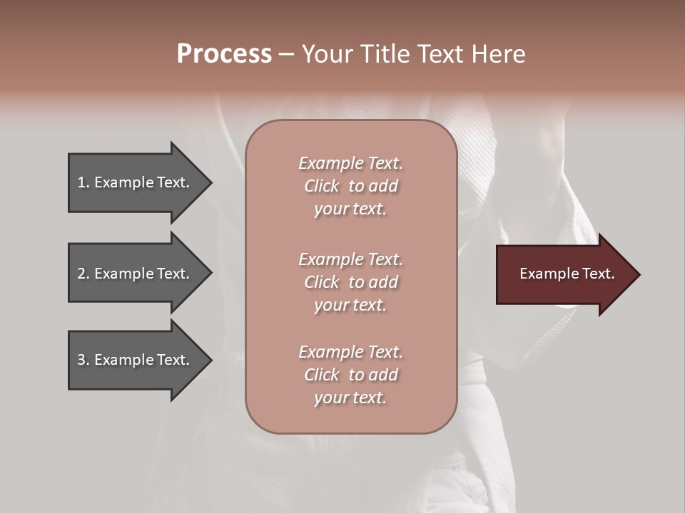Position White Caucasian PowerPoint Template