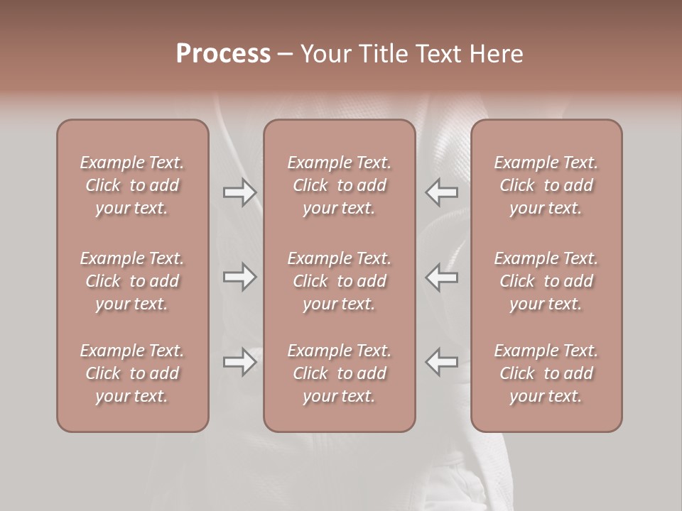 Position White Caucasian PowerPoint Template