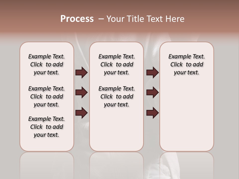 Position White Caucasian PowerPoint Template