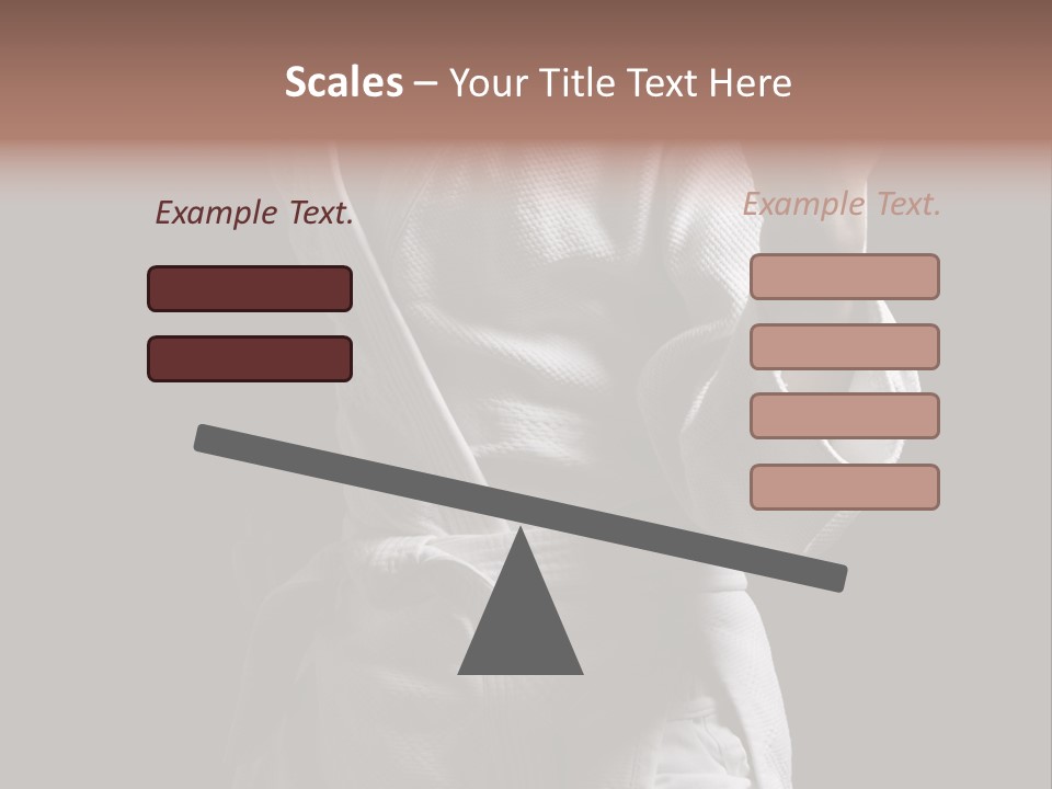 Position White Caucasian PowerPoint Template