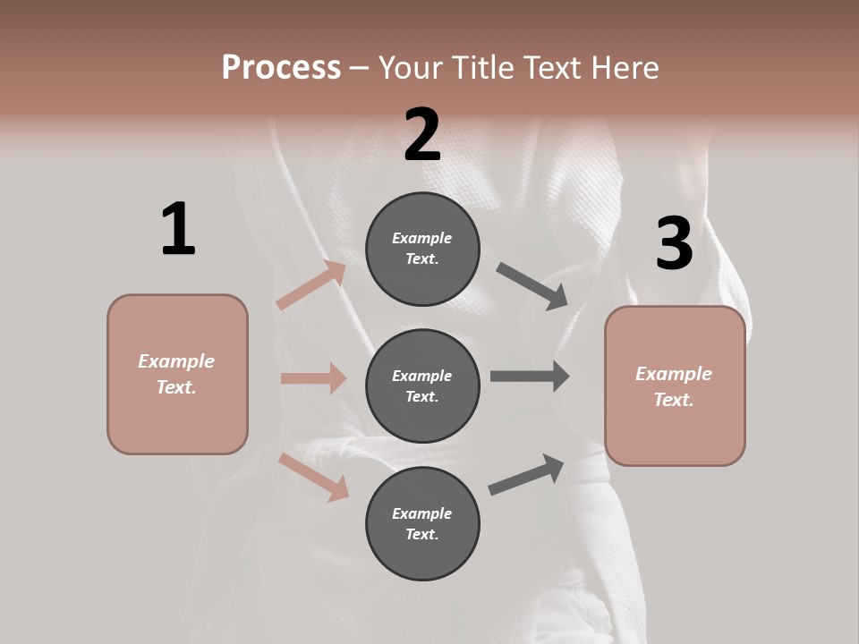 Position White Caucasian PowerPoint Template
