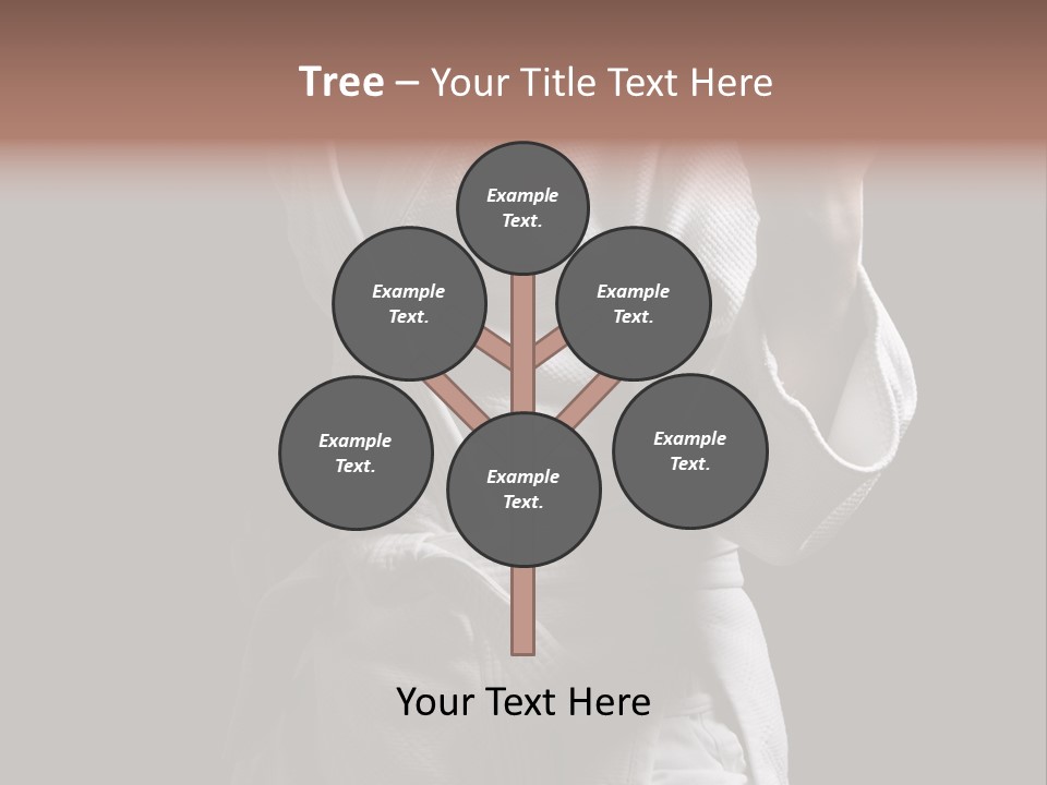 Position White Caucasian PowerPoint Template