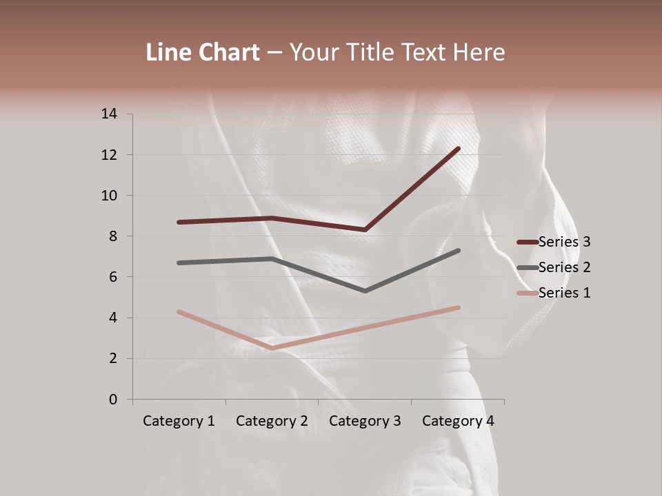 Position White Caucasian PowerPoint Template