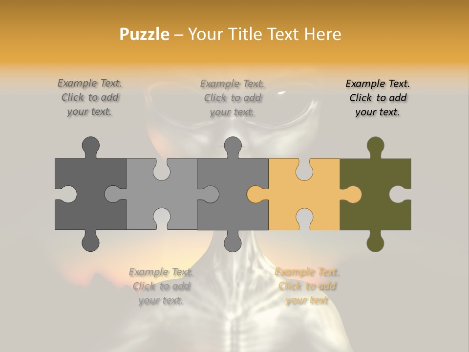 Eyesight Extraterrestrial Expression PowerPoint Template