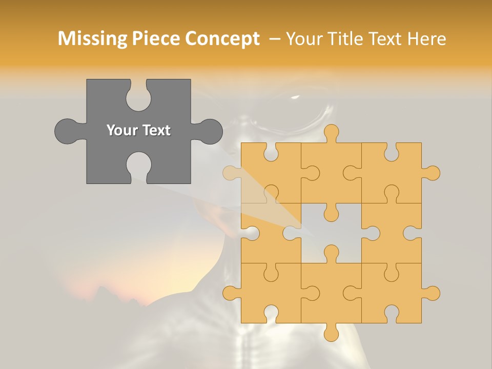 Eyesight Extraterrestrial Expression PowerPoint Template