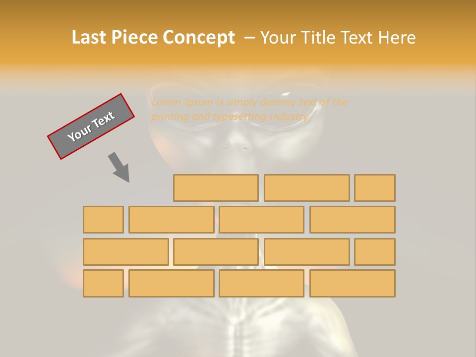 Eyesight Extraterrestrial Expression PowerPoint Template