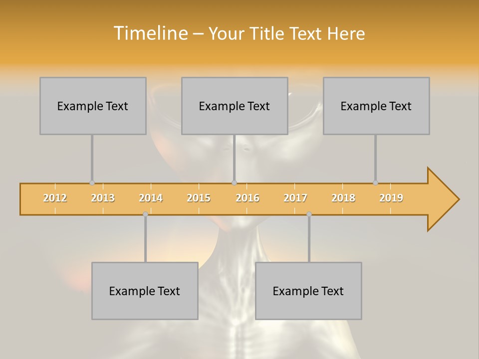 Eyesight Extraterrestrial Expression PowerPoint Template
