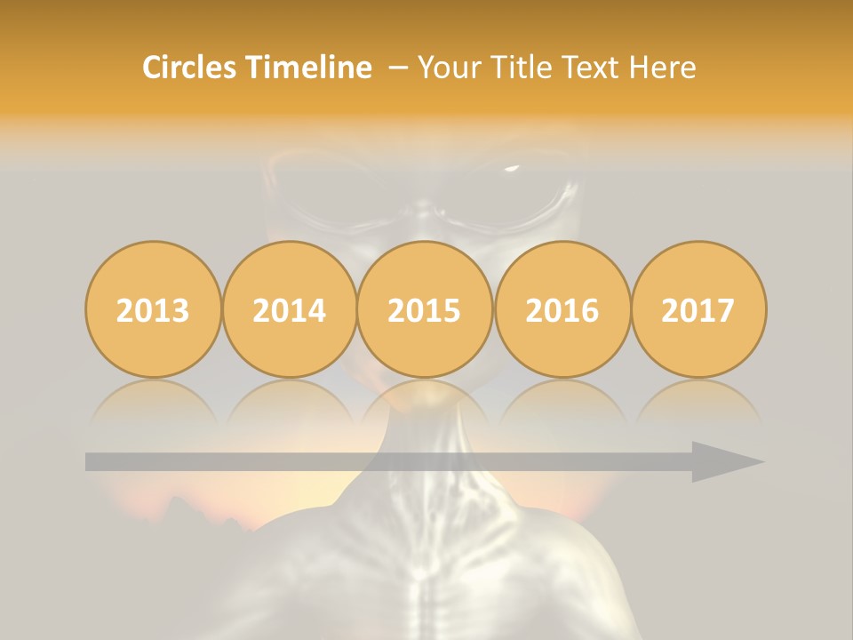Eyesight Extraterrestrial Expression PowerPoint Template