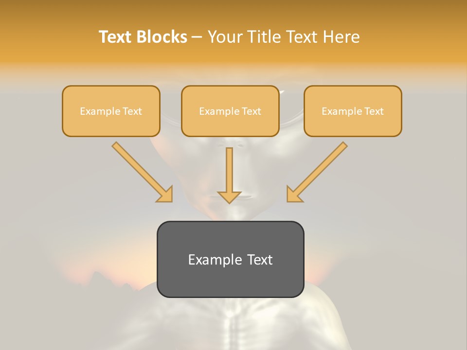 Eyesight Extraterrestrial Expression PowerPoint Template