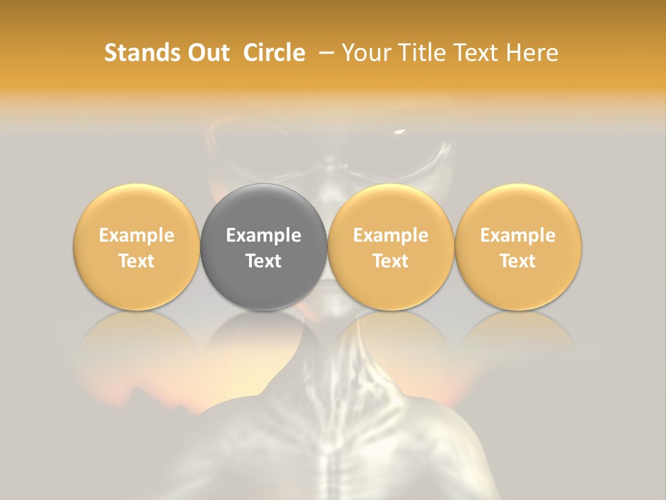 Eyesight Extraterrestrial Expression PowerPoint Template