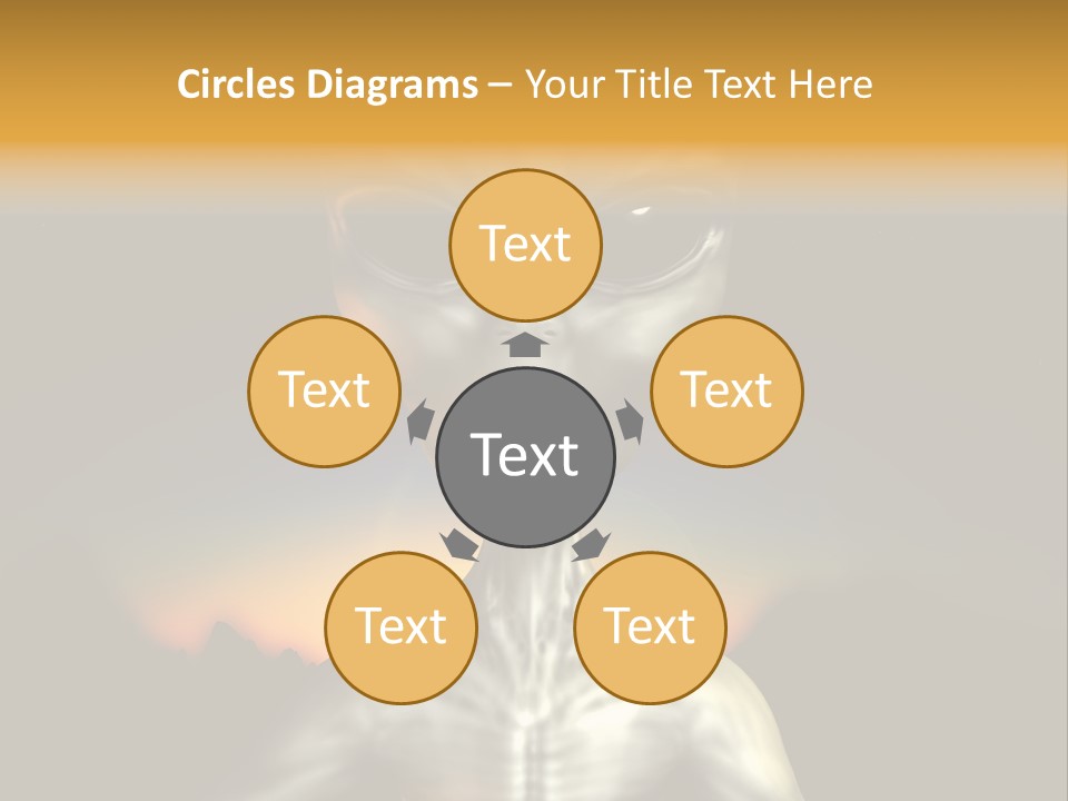 Eyesight Extraterrestrial Expression PowerPoint Template