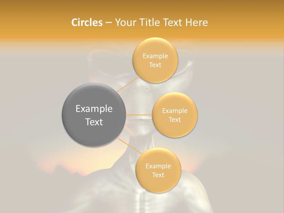 Eyesight Extraterrestrial Expression PowerPoint Template