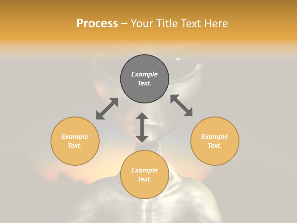 Eyesight Extraterrestrial Expression PowerPoint Template