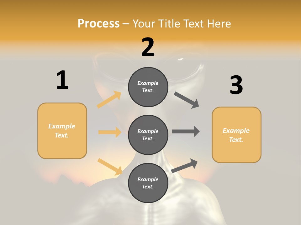 Eyesight Extraterrestrial Expression PowerPoint Template