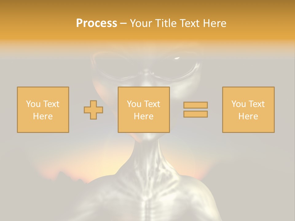 Eyesight Extraterrestrial Expression PowerPoint Template