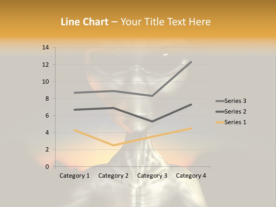 Eyesight Extraterrestrial Expression PowerPoint Template