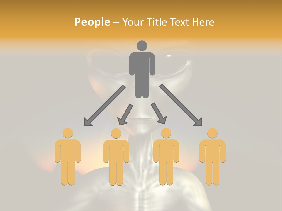 Eyesight Extraterrestrial Expression PowerPoint Template