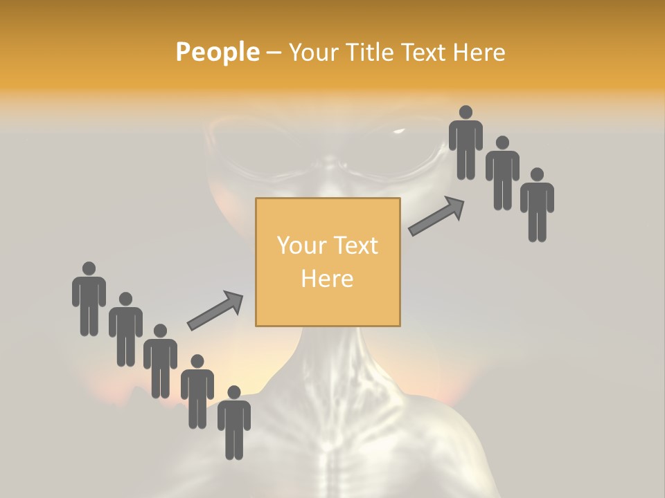 Eyesight Extraterrestrial Expression PowerPoint Template
