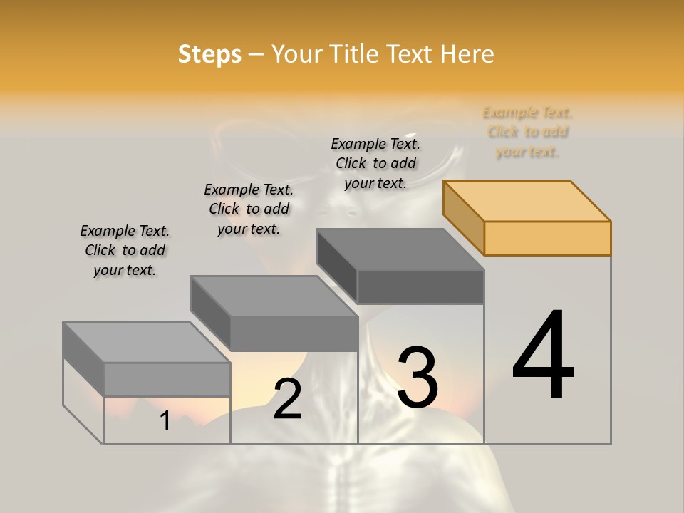 Eyesight Extraterrestrial Expression PowerPoint Template