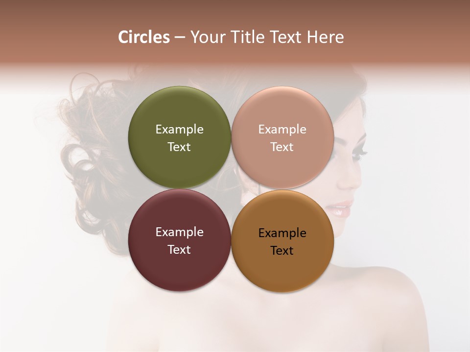 Eye Beauty Curly PowerPoint Template