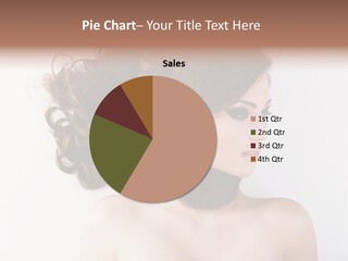 Eye Beauty Curly PowerPoint Template