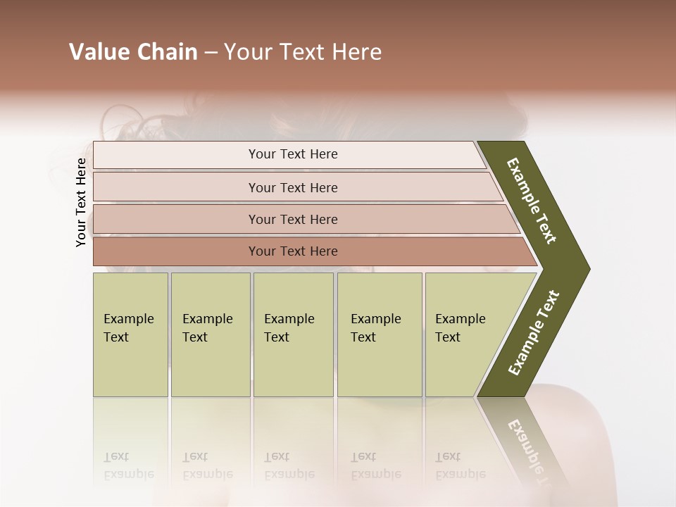 Eye Beauty Curly PowerPoint Template