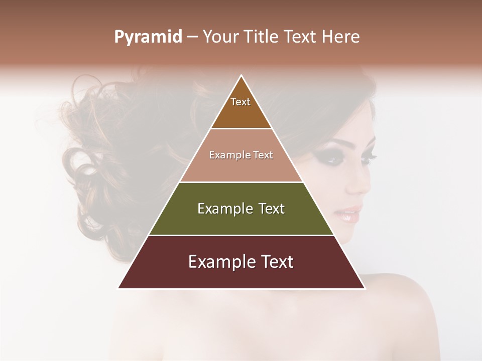 Eye Beauty Curly PowerPoint Template