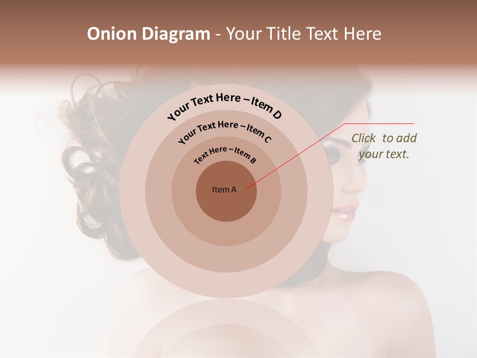 Eye Beauty Curly PowerPoint Template