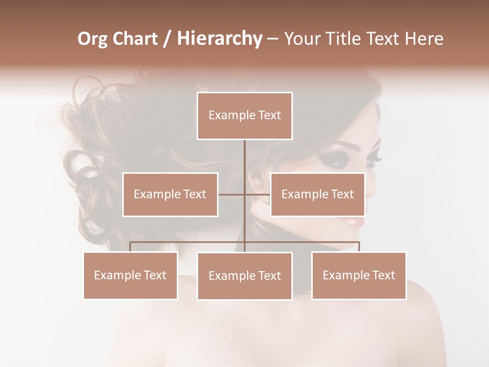 Eye Beauty Curly PowerPoint Template