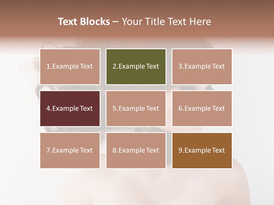 Eye Beauty Curly PowerPoint Template