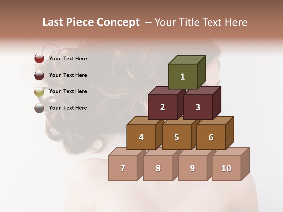 Eye Beauty Curly PowerPoint Template